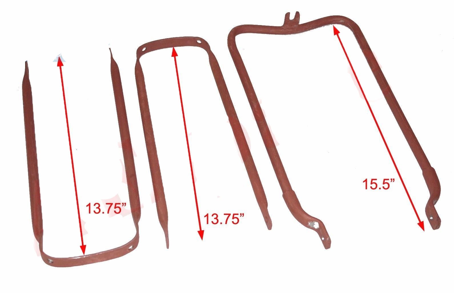 Fits Triumph 3HW 350 CC Front and Rear Mudguards Fender With  Stay Kit   