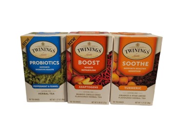 Twinings Assorted Herbal Tea, 54 ct
