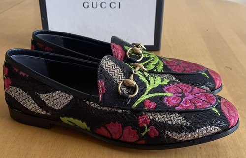 GUCCI 花柄 フラットシューズ　36C 23.5 23.0 24.0 GUCCI 花柄 フラットシューズ 36C 23.5 23.0 24.0