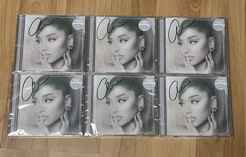 Ariana Grande　直筆サイン入りCD　訳あり ARIANA GRANDE OFFICIAL SIGNED AUTOGRAPHED POSITIONS CD NEW