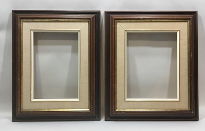 2 x Vintage 1980's Kick Stand Photo Frames 5x 7" Gold Tone 2 x Vintage 1980's Kick Stand Photo Frames 5x 7" Gold Tone
