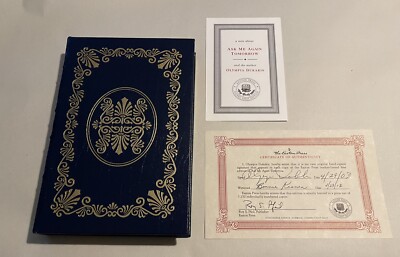 ASK ME AGAIN TOMORROW BY OLYMPIA DUKAKIS- EASTON PRESS - SIGNED 1ST. EDITION
