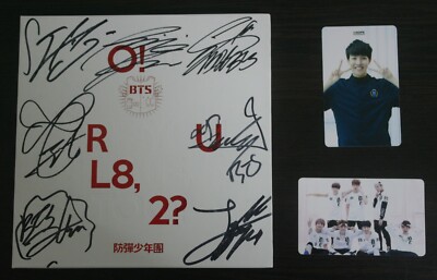 BTS V 直筆 サイン / O!RUL8,2? BTS V 直筆 サイン / O!RUL8,2? BTS Taehyung Signed Page