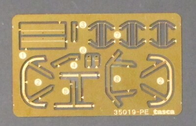 Asuka 1/35 Scale M4A3 76(w) Sherman - PE Parts from Kit No. 35-019