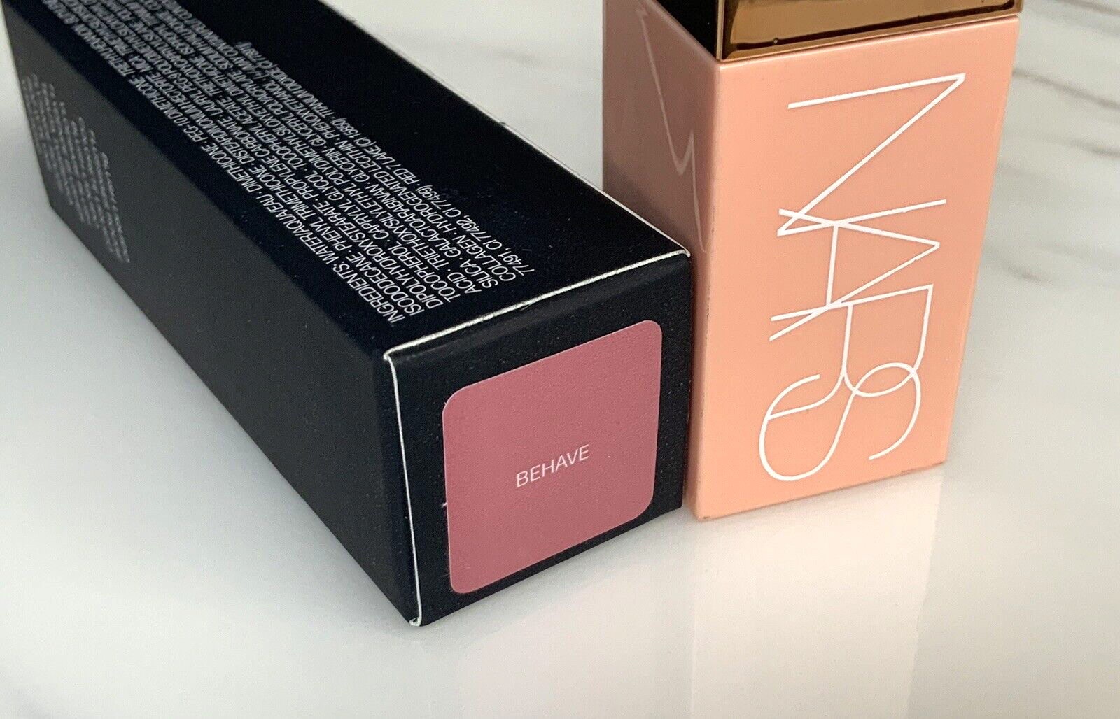 NARS Afterglow Liquid Blush - BEHAVE - Pink- 0.23oz/7mL - Full Size - NEW In Box