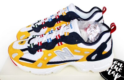 New Balance x Aime Leon Dore 827 Abzorb Yellow Multi UK 6.5 US 7 40 ML827ADD New