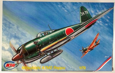 Mitsubishi A7M2 Reppu 1:72 MPM 72118 Complete Unassembled Model Kit NEW Open Box