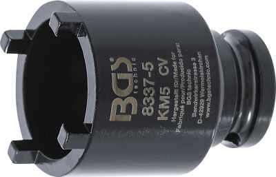 Socket To Tabs 1/2 '' for Nut To Notch KM5 - 4 Teeth Exterior External