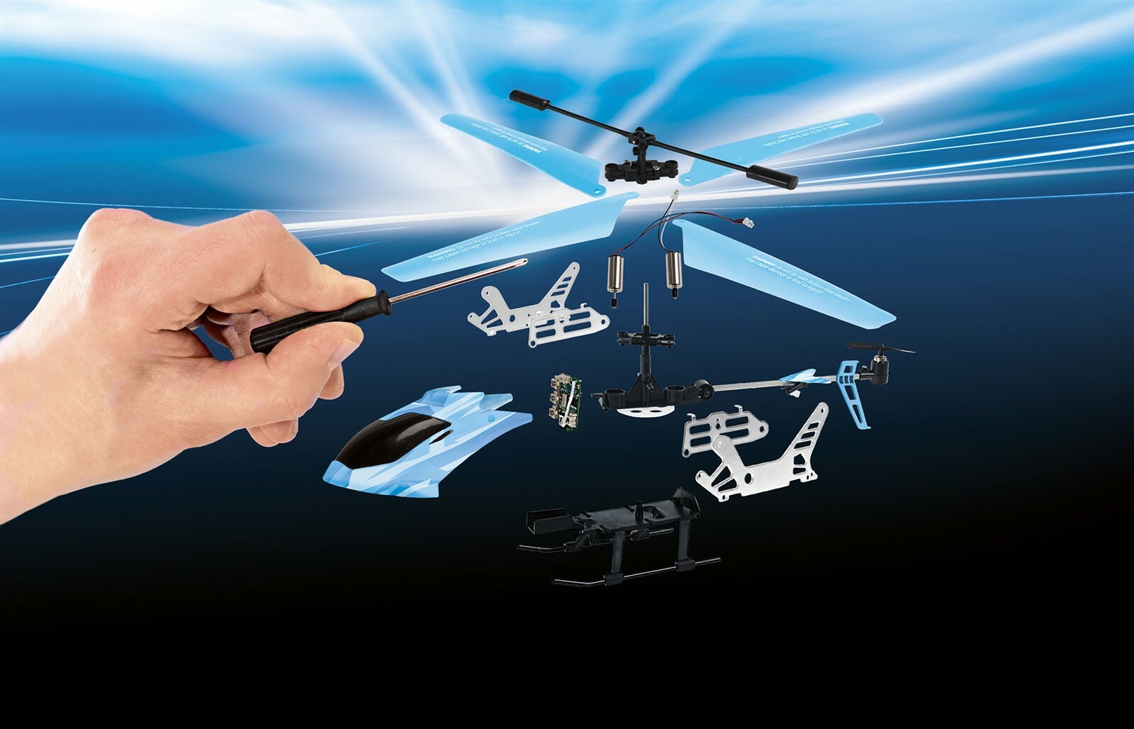 build your own remote control helicopter