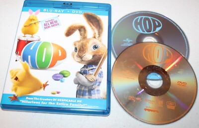 Hop (Blu-ray + DVD, 2012) James Marsden, Russell Brand, Kaley Cuoco