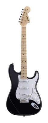 Grass Roots G-ST-SC/M/BK Black Stratocaster Type Maple Scalloped Fingerboard New