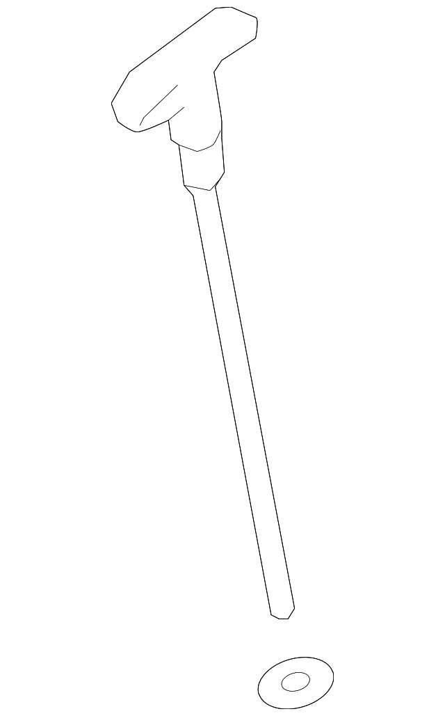 Genuine Hyundai Engine Oil Level Dipstick 26611-2E022