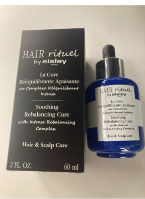 Hair Rituel By Sisley Soothing Rebalancing Cure For Hair/ Scalp 2oz / 60ml NIB