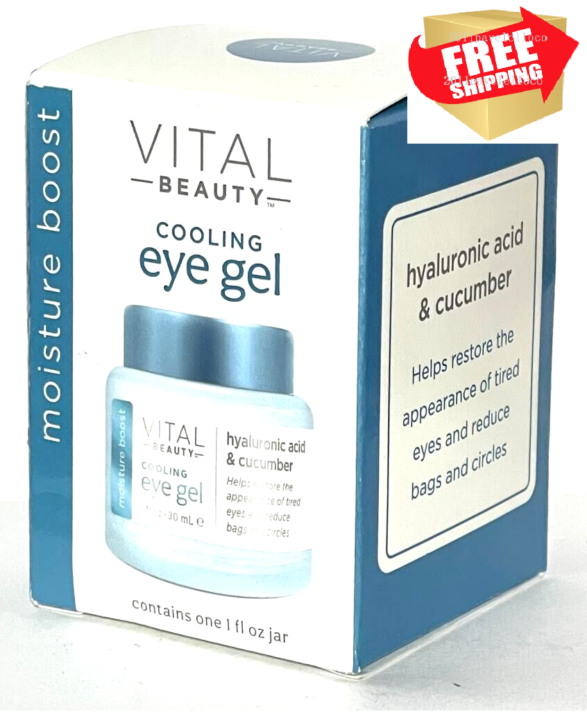 Moisture Boost Cooling Eye Gel Anti-Aging w Vitamin E
