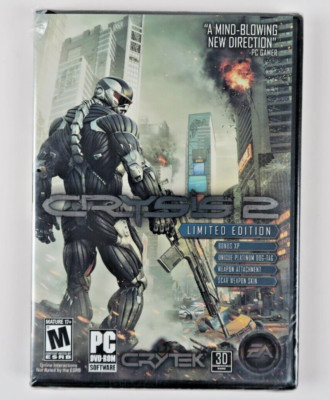 Crysis 2 (PC, 2011) New Game Sealed Torn Plastic