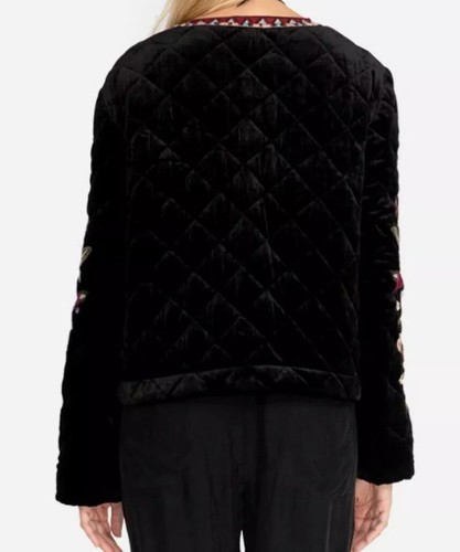 Pre-owned Johnny Was Jacket Coat L In Multicolor