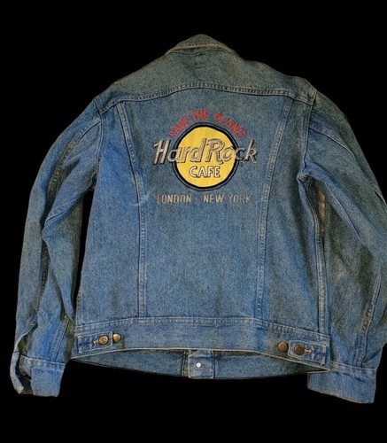 🔥RARE VINTAGE🔥 80s Hard Rock Cafe LEE denim jacket 🔥RARE VINTAGE🔥 80s Hard Rock Cafe LEE denim jacket