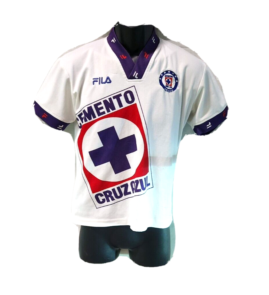 Cruz Azul Jersey Authentic FILA Size Youth M Talla 10 KIDS