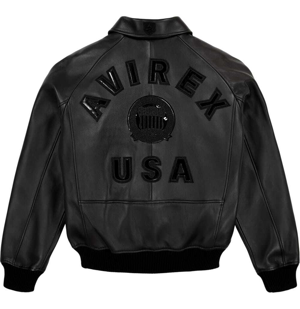 定価20万　AVIREX ブラックレザー JET JACKET XL 定価20万 AVIREX ブラックレザー JET JACKET XL LEATHER – Avirex