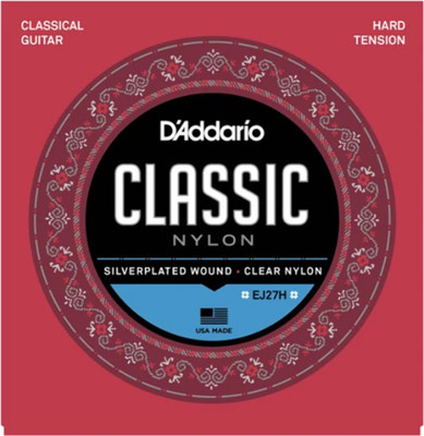 D'Addario Stydent Nylon, Hard Tension Classical Guitar Strings EJ27H