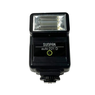 Sunpak: Auto 221 D Camera Flash (Used, Good Condition)