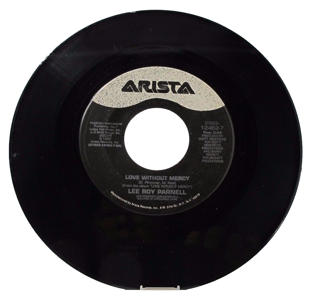 45 RECORD - LEE ROY PARNELL - LOVE WITHOUT MERCY | eBay