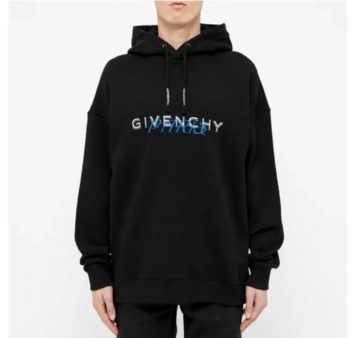 Pre-owned Givenchy Sweatshirt With Logo Embroidery In Cotton Colour White