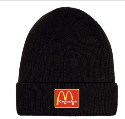 Travis Scott 'Cactus Jack x McDonald's' 'Im Loving It' Beanie Hat *Brand New*