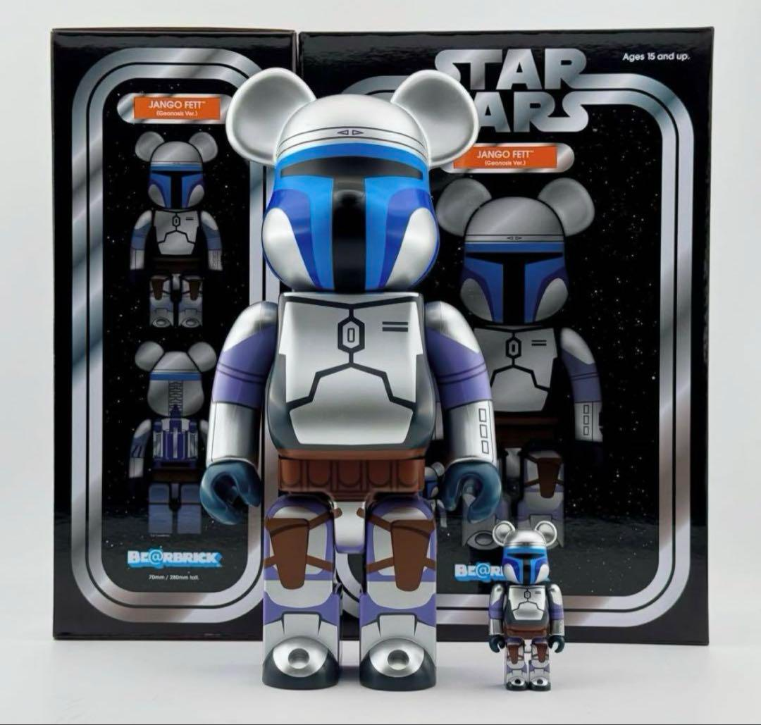 BE@RBRICK JANGO FETT(Geonosis V100&amp; 400％ BE@RBRICK JANGO FETT ( Geonosis Ver.) 100% & 400% Medicom