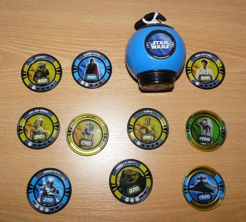 Jeu Star Wars Slingers Avec 10 Disques - AnnÃ©E 2010 - Lucasfilm Ltd