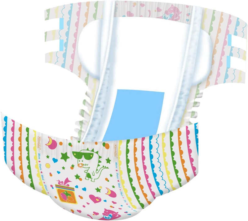 Printed Diapers,Large-Kitten and Dinosaur, 7 Pieces for Men and Women ...