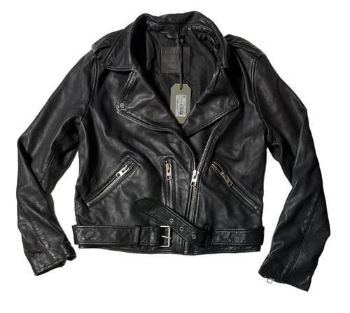 ジャケット・アウター ALLSAINTS BALFERN LEATHER BIKER JACKET ALLSAINTS Balfern Leather Biker Jacket in Black | REVOLVE