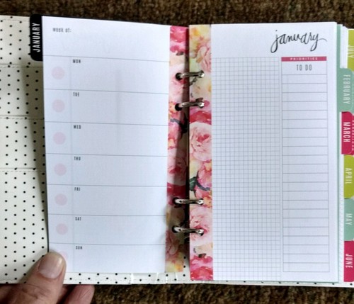 Brand New American Crafts Heidi Swapp Personal Memory Planner - Make It Happen