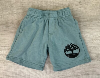 Timberland Shorts Teal Turquoise Sweat Shorts Boys Toddler Size 2T