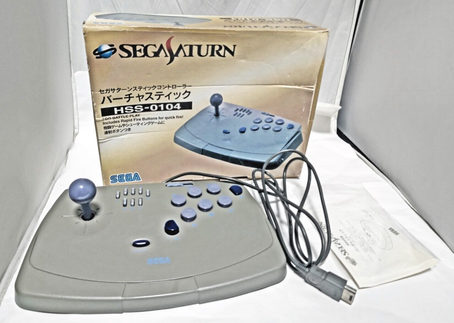 ジャンクSEGA HSS-0104 バーチャスティックセガサターン8個