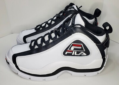 Fila Grant Hill 2 (GS) Size 6Y/Women's Size 7.5 White/Black #3BM00635 113