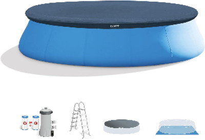 Intex 28167EH Easy Set Inflatable Swimming Pool Set: 15Ft X 48In   Includes 1000