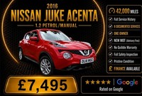 2016 Nissan Juke 1.2 DiG-T Acenta 5dr HATCHBACK Petrol Manual