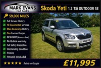 2015 Skoda YETI OUTDOOR 1.2 TSI [110] SE L 5dr HATCHBACK Petrol Manual