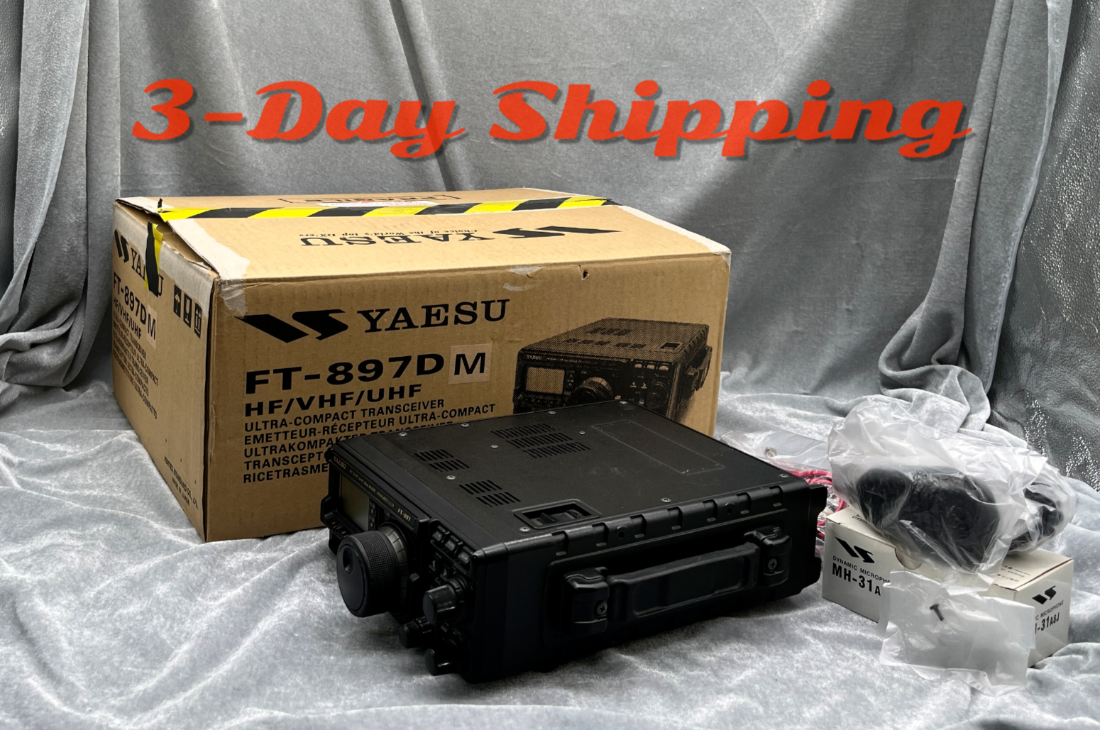 ヤエス　FT-897DM YAESU FT-897DM HF/50/144/430MHz All Mode Transceiver 50W +