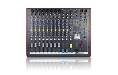 Allen & Heath ZED60-14FX Live and Studio Mixer with Digital FX and USB Port ZED