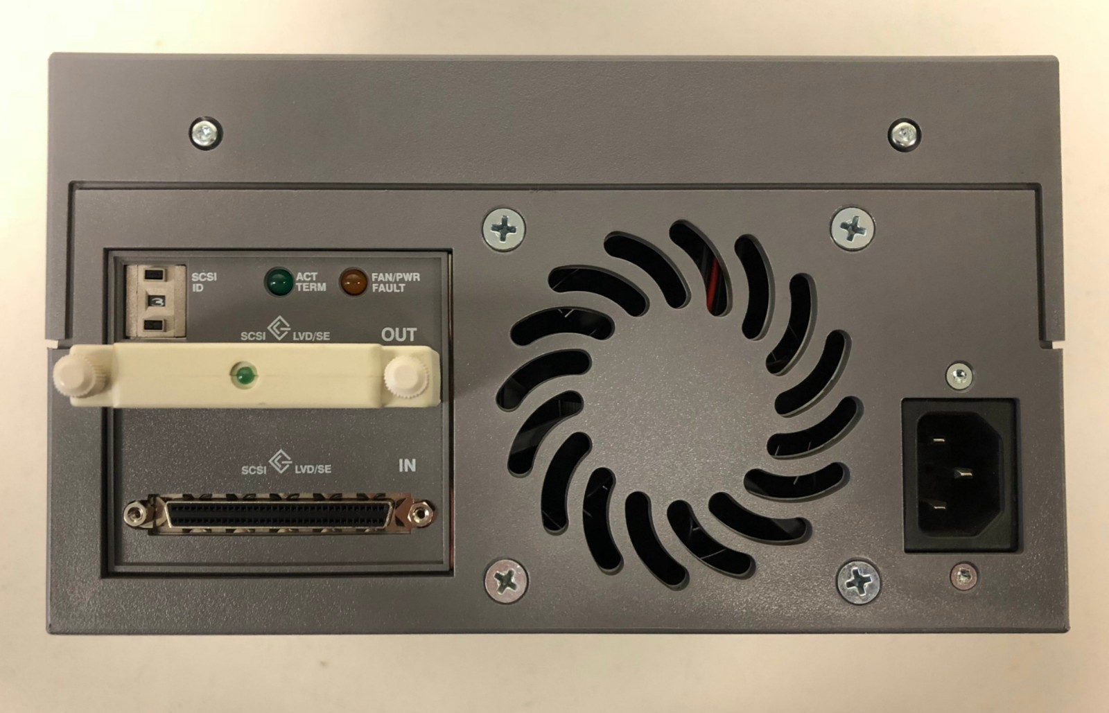 SUN Ultrium2 LTO2 External Drive 3800914-02 C7380-00625 Rev: D023 USED AS-IS