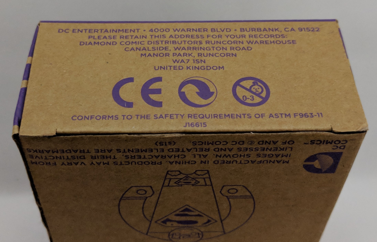 Lootcrate Exclusive DC Comics The Joker Painted Wooden Figure, New