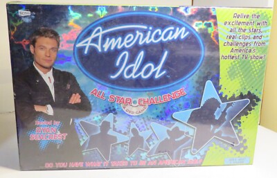 AMERICAN IDOL All Star Challenge DVD Game SEALED Screen Life Games New Boxed