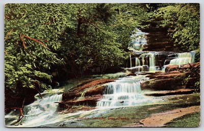 Terrace Cascade at Glen Onoko Carbon County Pennsylvania Early Divided Postcard