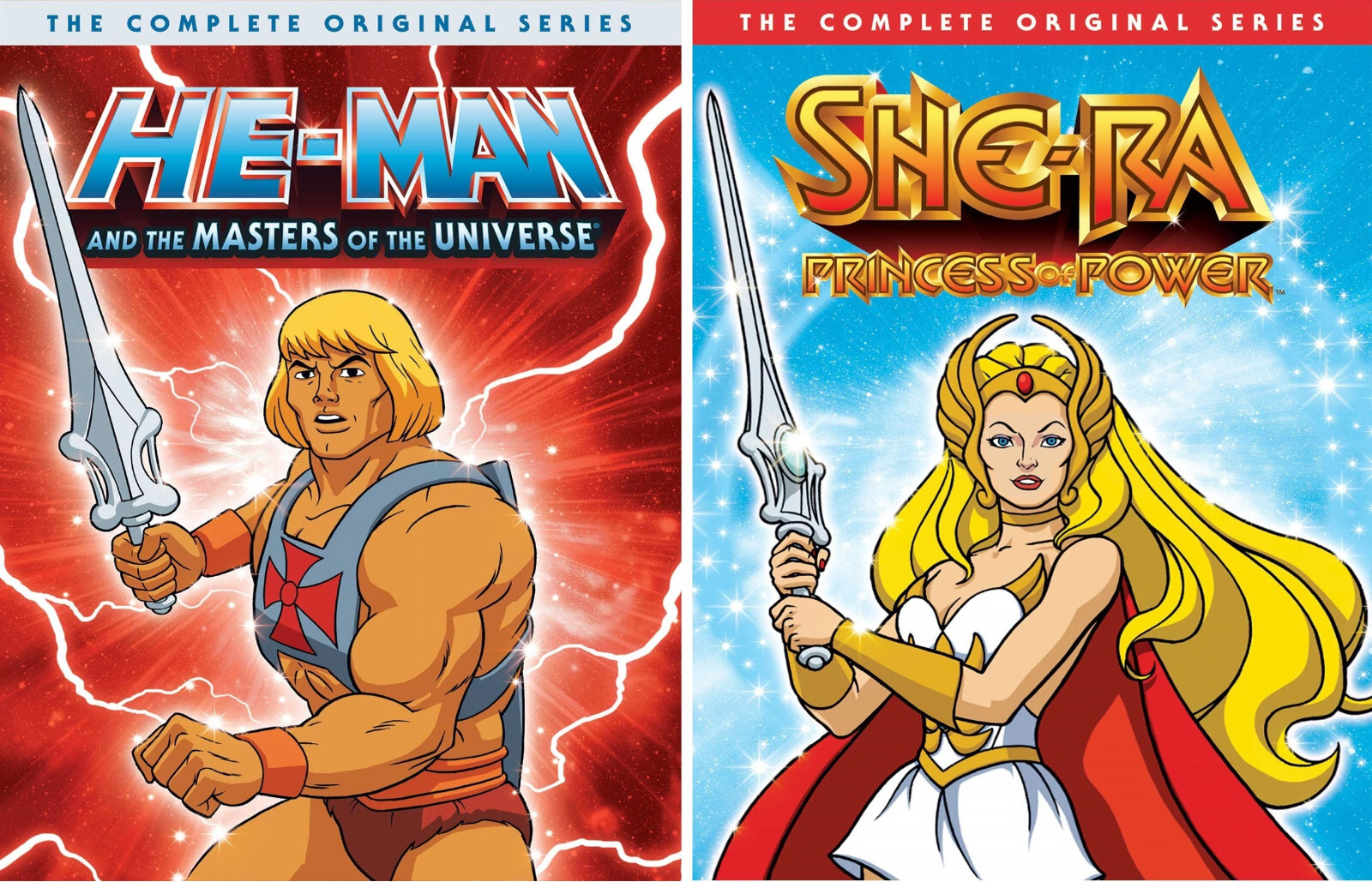 He-man Masters of The Universe & She-ra Complete Series DVD