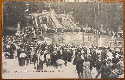SAINT-CLOUD. LA GRANDE CASCADE ( CPA 5)
