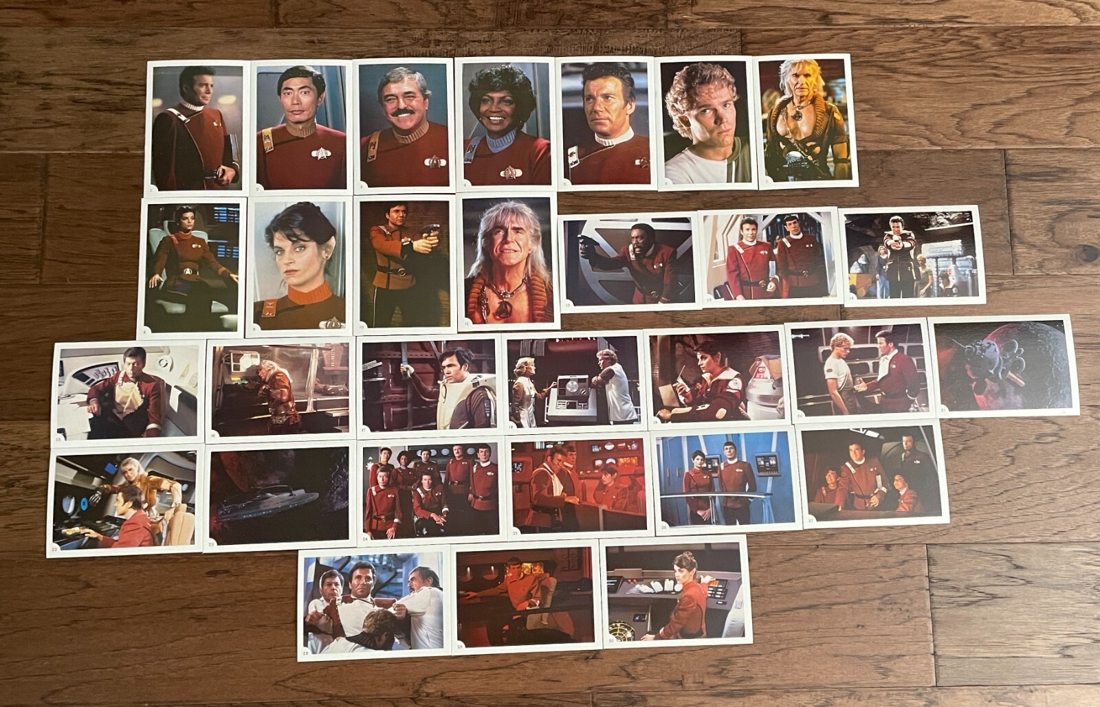 アート・オブ・スタートレック 1982 FTCC STAR TREK II: THE WRATH OF KHAN 30-CARD (5X7