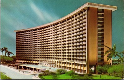 Postcard Century Plaza Hotel in Los Angeles, California~131417