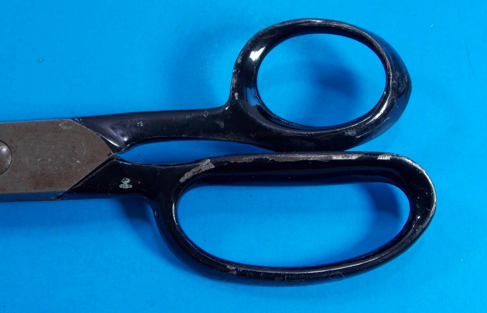 VINTAGE LARGE WISS USA SCISSORS STEEL FORGED NO 82